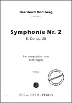Sinfonie Es-dur Nr.2 op.28 für Orchester