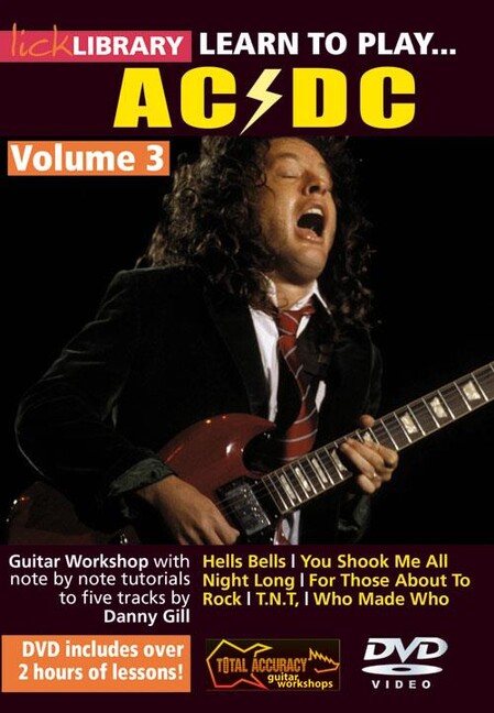 Learn to play AC/DC vol.3 DVD-Video