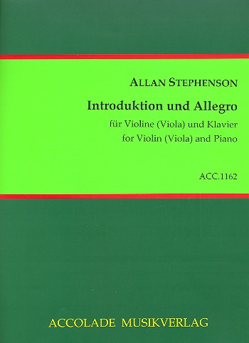 Introduktion und Allegro für Violine (Viola)