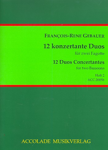 12 duos concertants op.44 Band 2 (Nr.4-6)