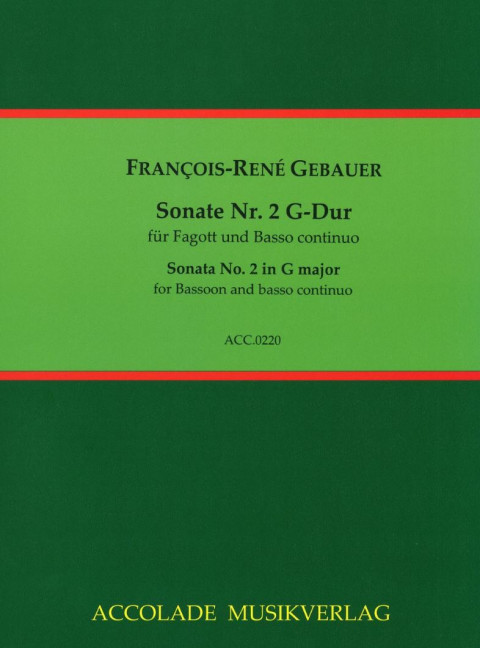 Sonate G-Dur Nr.2
