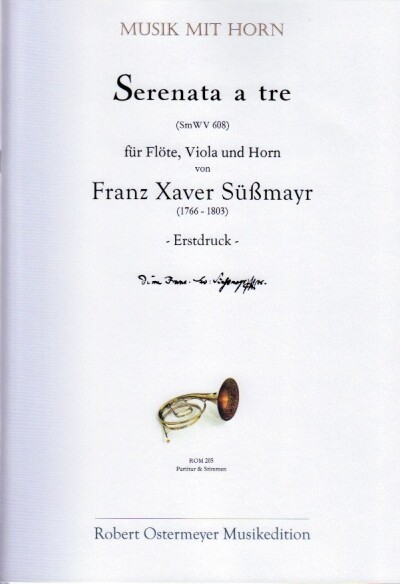 Serenata a tre SmWV 608