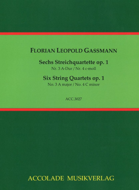 6 Streichquartette op.1 Band 2 (Nr.3-4)