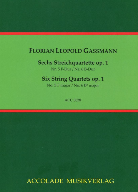 6 Streichquartette op.1 Band 3 (Nr.1-2)