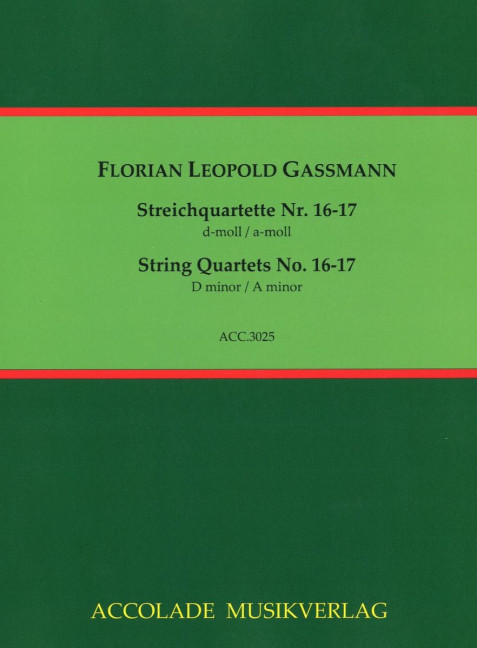 Streichquartette Nr.16-17