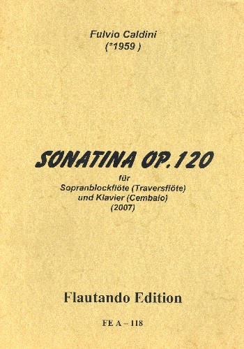 Sonatina op.120 für Sopranblockflöte