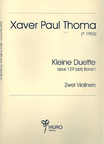 Kleine Duette op.129 Band 1