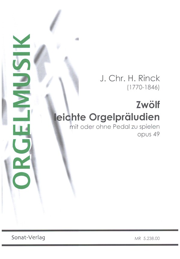 12 leichte Präludien op.49