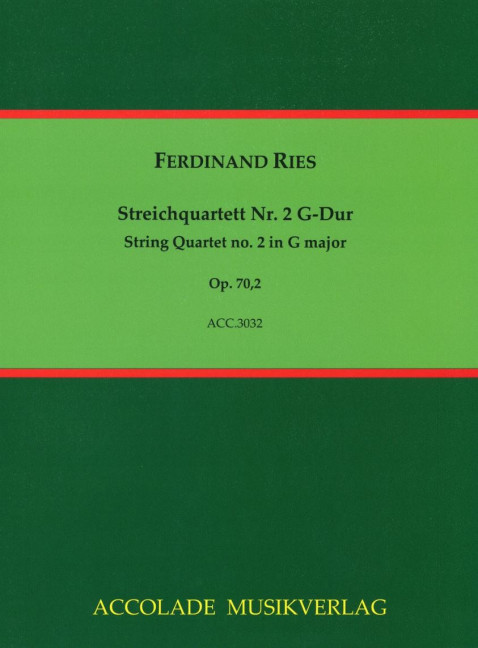 Streichquartett G-Dur Nr.2 op.70,2