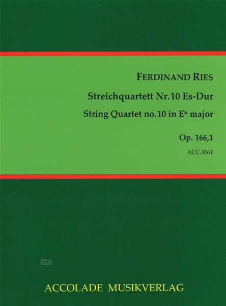 Streichquartett Es-Dur Nr.10 op.166,1