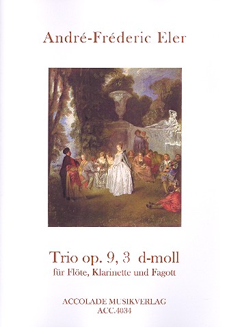 Trio d-Moll op.9,3 für Flöte,