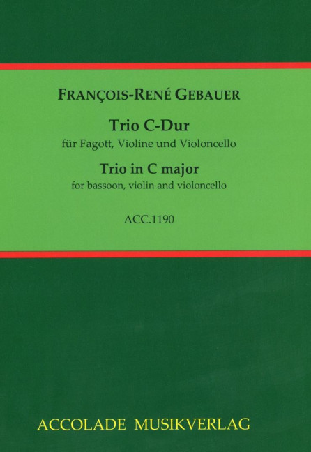 Trio C-Dur op.33,2 für Fagott,
