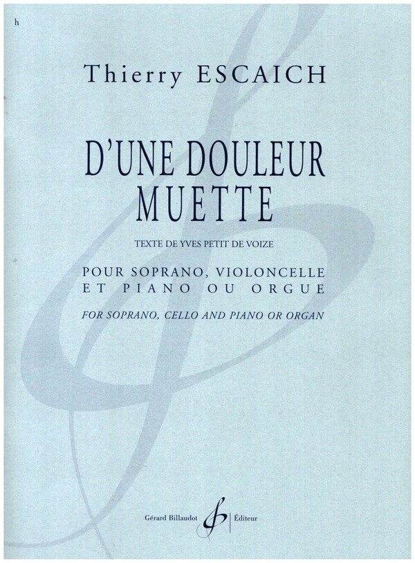 D'une douleur muette