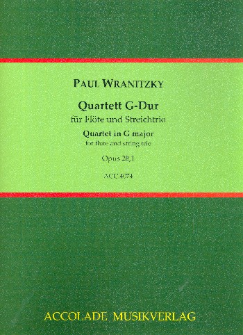 Quartett G-Dur Nr.1 op.28,1