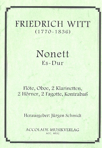 Nonett Es-Dur für Fl, Ob, 2 Klar,