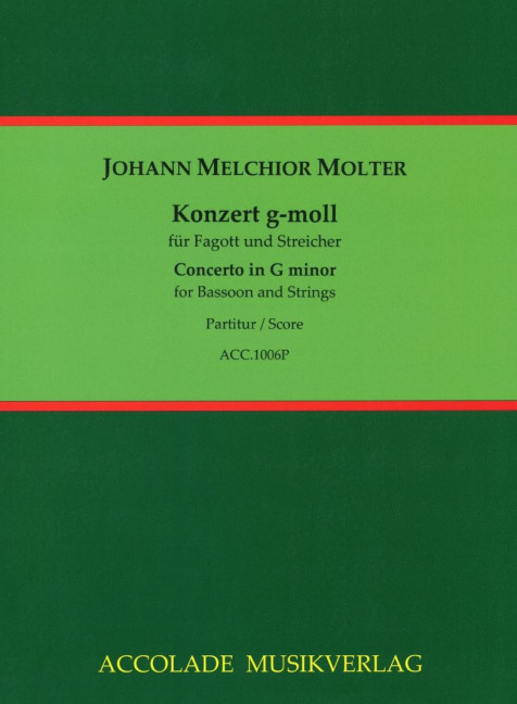Konzert g-Moll für Fagott und