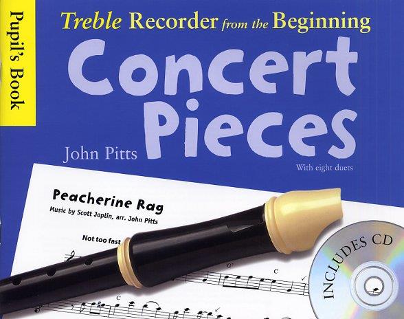 Concert Pieces(+CD) for 1-2 treble recorders