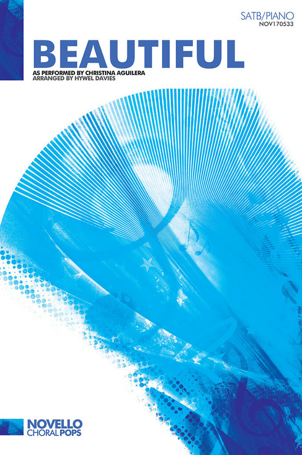 Beautiful for mixed chorus and piano