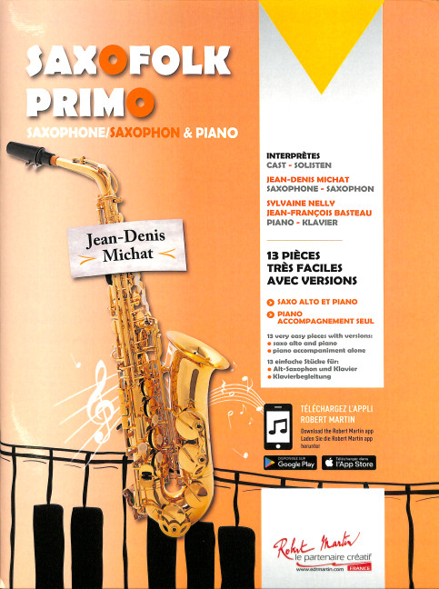 Saxofolk primo vol.0 (+Online Audio)