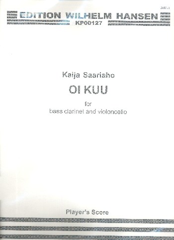 Oi kuu für Bassklarinette und Violoncello