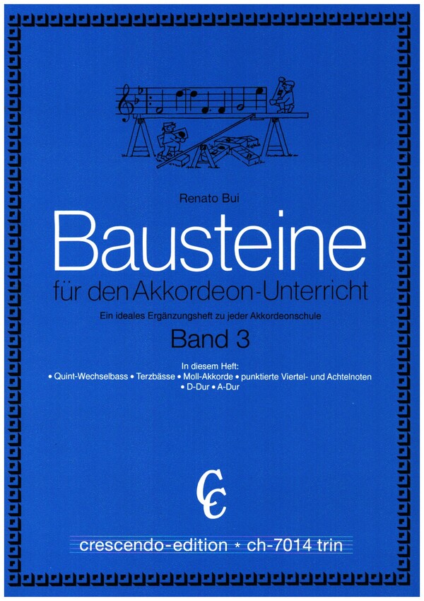 Bausteine für den Akkordeonunterricht Band 3