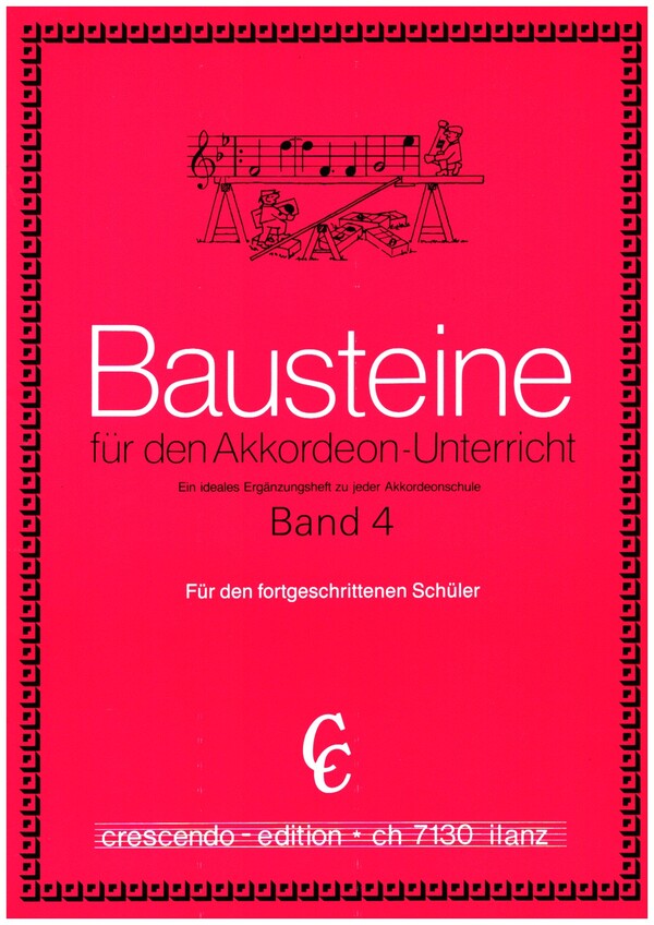 Bausteine für den Akkordeonunterricht Band 4