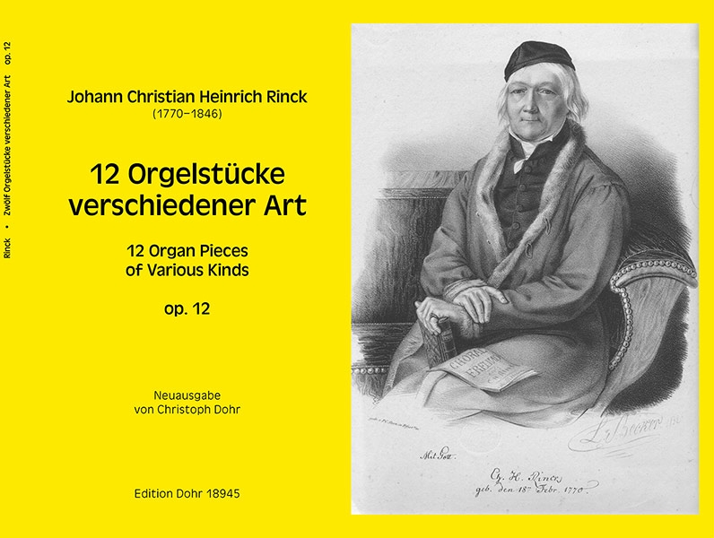 12 Orgelstücke verschiedener Art op.12