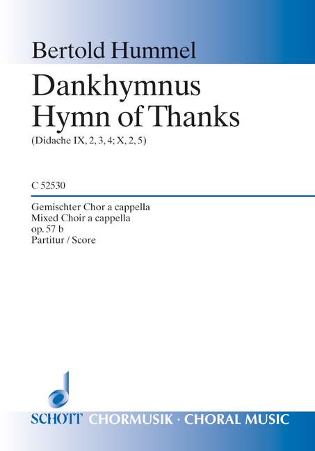 Dankhymnus op.57b