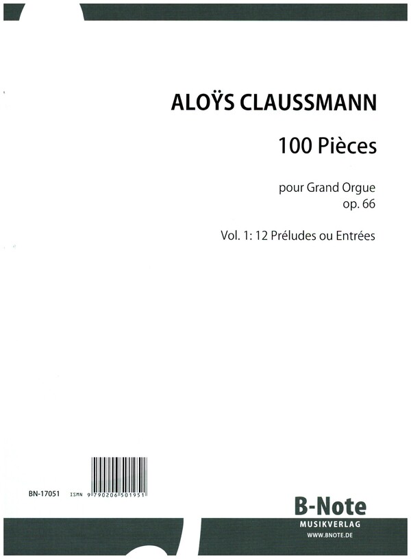 100 Pièces op.66 Band 1
