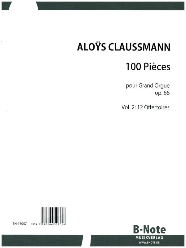 100 Pièces op.66 Band 2