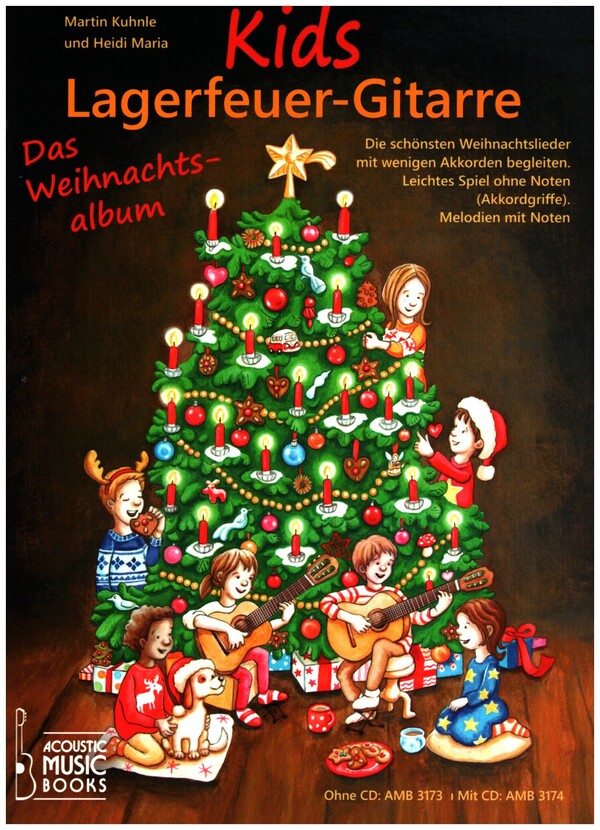 Kids Lagerfeuer-Gitarre - Das Weihnachtsalbum (+CD)