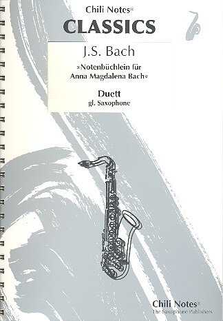 Notenbüchlein für Anna Magdalena Bach