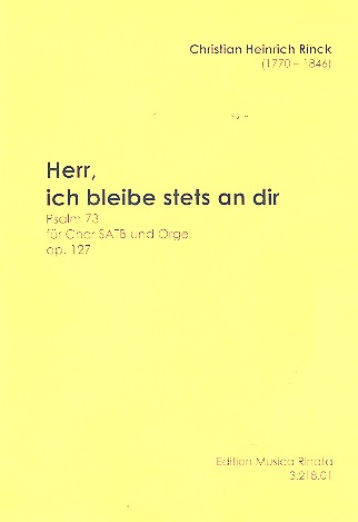 Herr ich bleibe stets an dir Psalm 73