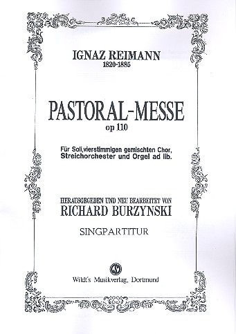 Pastoralmesse B-Dur op.110 für Soli,