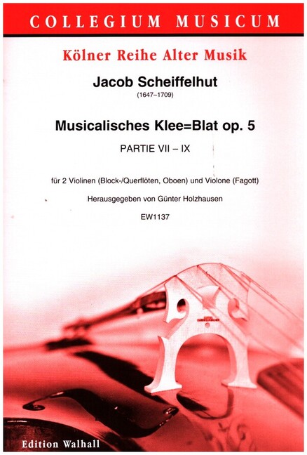 Musicalisches Klee=Blat op.5