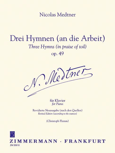 3 Hymnen an die Arbeit op.49