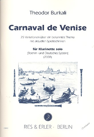 Carneval de Venice (+CD)