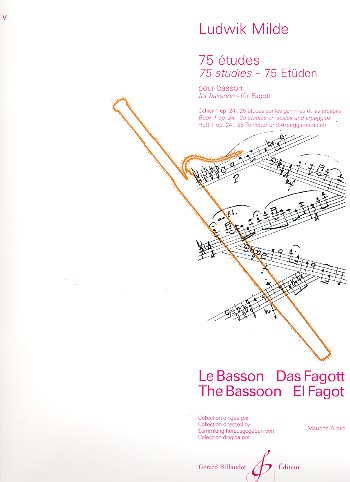 75 etudes op.24 vol.1 pour basson