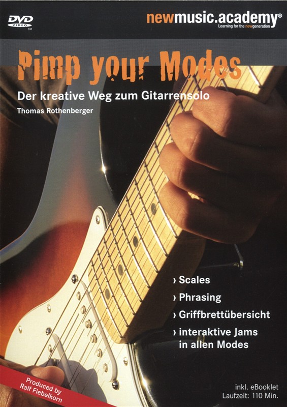 Pimp your Modes für Gitarre DVD-Video (dt)