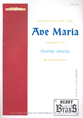 Ave Maria für 2 Trompeten, Horn,