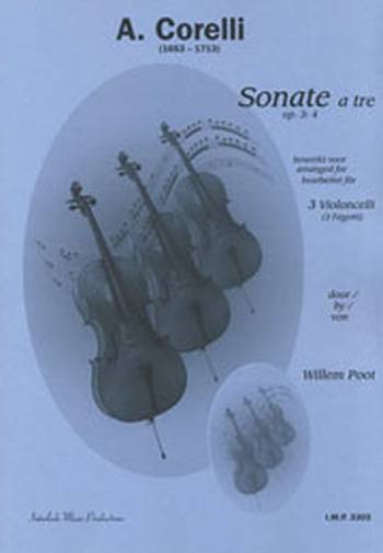 Sonata a tre op.3,4 für