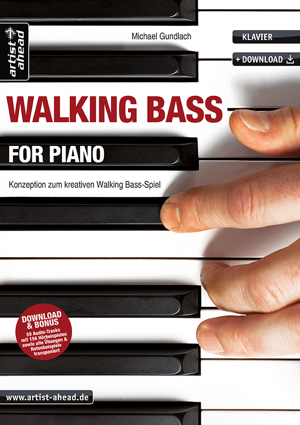 Walking Bass for Piano (+Online Audio)