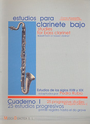 25 progressive Studies vol.1 (first register until low C)