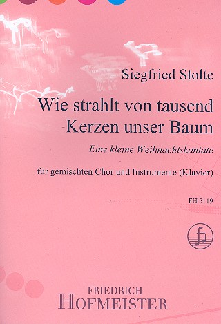 Wie strahlt von tausend Kerzen