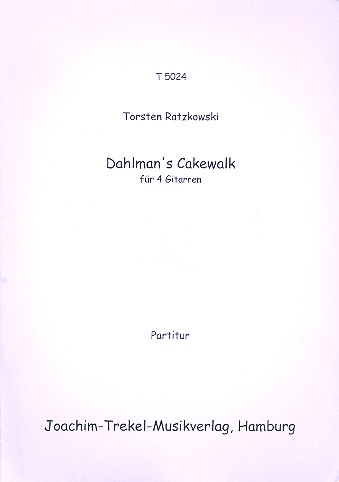 Dahlman's Cakewalk für 4 Gitarren