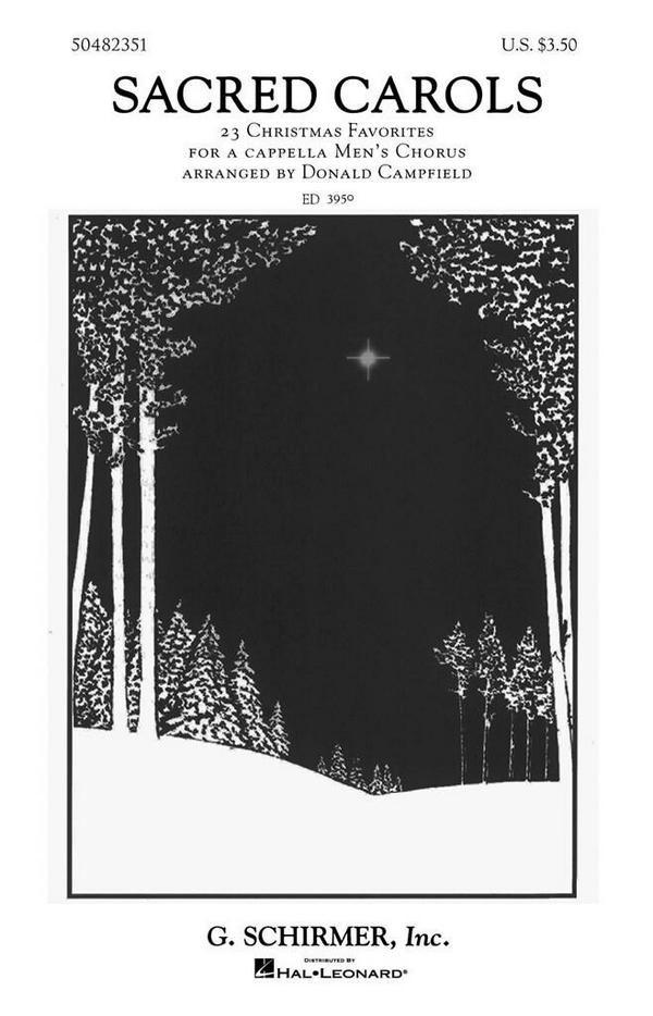 Sacred Carols for men's chorus