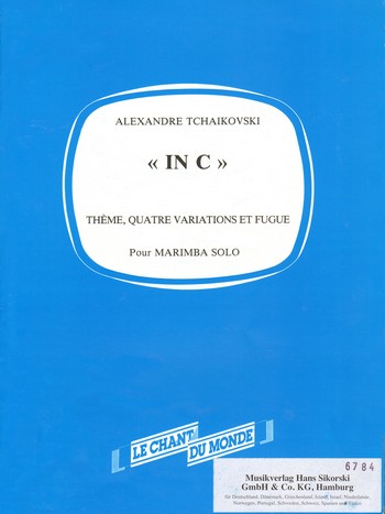 In C - Thema, 4 Variationen und Fuge