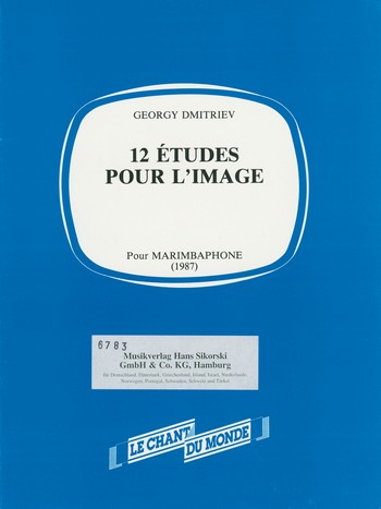 12 Etüden für Marimba