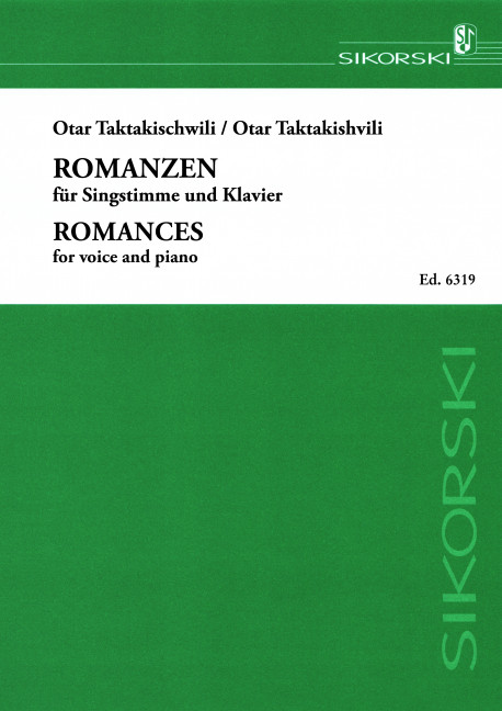 Romanzen für Gesang und Klavier