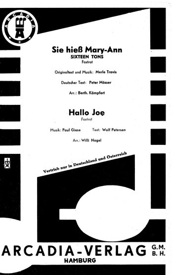 Sie hieß Mary Ann  und  Hallo Joe: